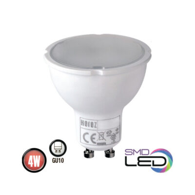 ΛΑΜΠΑ LED GU10 4W 3000K  PLUS-4