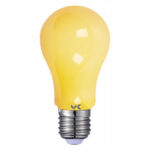 ΛΑΜΠΑ LED E27 7W  A55 ΚΙΤΡΙΝΟ 630Lm