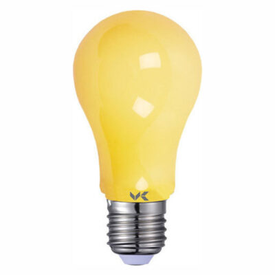 ΛΑΜΠΑ LED E27 7W  A55 ΚΙΤΡΙΝΟ 630Lm