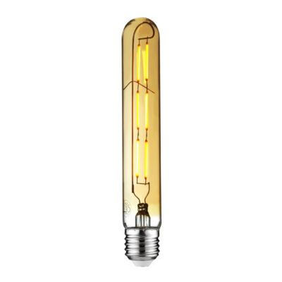 ΛΑΜΠΑ LED COG 6W Ε27 ΣΩΛΗΝΩΤΗ ΔΙΑΚΟΣΜΗΤΙΚΗ / FILAMENT 230V 2200K RUSTIC TUBE-6