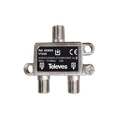 TELEVES 453003 splitter 2 ways F 5-1218 MHz