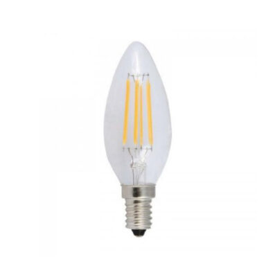 ΛΑΜΠΑ LED ΚΕΡΑΚΙ 6W E14 FILAMENT  4000K      DECO6NWDIM