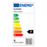LED ΛΑΜΠΑ ΚΕΡΑΚΙ C37 ΦΛΟΓΑ 6W E14 230V 6400K 99LED820 - Image 2
