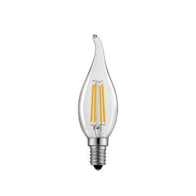 ΛΑΜΠΑ LED FILAMENT DECOR TIP 6.5W E14 820LM 4000Κ ( DECO65NWTIP )