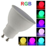 ΛΑΜΠΑ LED 5W RGB+3000K GU10 400LM ΕΝΑΛ. ΧΡΩΜ. - Image 2
