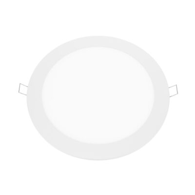 LED PANEL ΧΩΝΕΥΤΟ ΣΤΡΟΓΓΥΛΟ ΛΕΥΚΟ 18W 230V  6500Κ