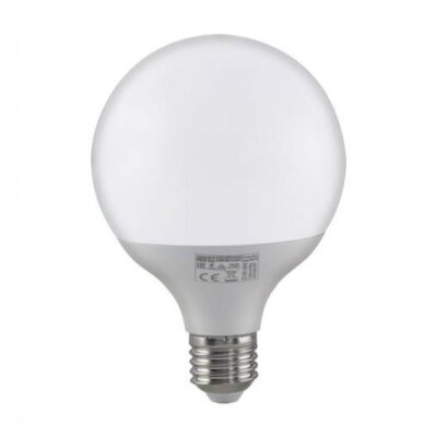 ΛΑΜΠΑ LED GLOBE / ΓΛΟΜΠΟΣ Φ95 E27 16W 230V ΨΥΧΡΟ ΛΕΥΚΟ 6000K