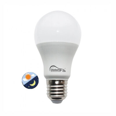 Λάμπα Led Α70 13W E27 6000K με Φωτοκύτταρο Μέρας - Νύχτας (LUX7013CW)
