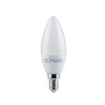 ΛΑΜΠΤΗΡΑΣ LED ΚΕΡΑΚΙ C37 SMD2835 8W E14 230V ΨΥΧΡΟ ΛΕΥΚΟ  99LED917CW