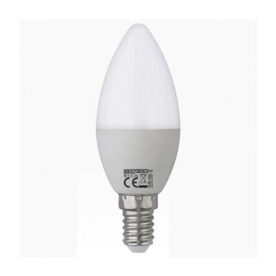 ΛΑΜΠΑ LED SMD 6W ΚΕΡΙ ΜΑΤ Ε14 230V ΨΥΧΡΟ ΛΕΥΚΟ 6000K ULTRA