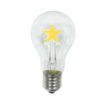 ΛΑΜΠΑ LED COG STAR (ΑΣΤΕΡΙ) 2W E27 200LM 2700Κ   VINTASTAR
