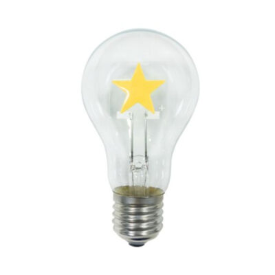 ΛΑΜΠΑ LED COG STAR (ΑΣΤΕΡΙ) 2W E27 200LM 2700Κ   VINTASTAR