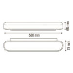 ΑΠΛΙΚΑ ΜΠΑΝΙΟΥ LED BELEN-18 - Image 3
