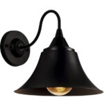 Vintage Industrial Μονόφωτο Μαύρο Καμπάνα Φ30 BELL
