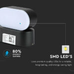 ΦΩΤΙΣΤΙΚΟ ΑΠΛΙΚΑ LED ΜΑΥΡΗ ΠΕΡΙΣΤΡΕΦΩΜΕΝΗ - Image 5