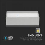 ΦΩΤΙΣΤΙΚΟ ΑΠΛΙΚΑ LED ΑΔΙΑΒΡΟΧΗ ΓΚΡΙ - Image 5