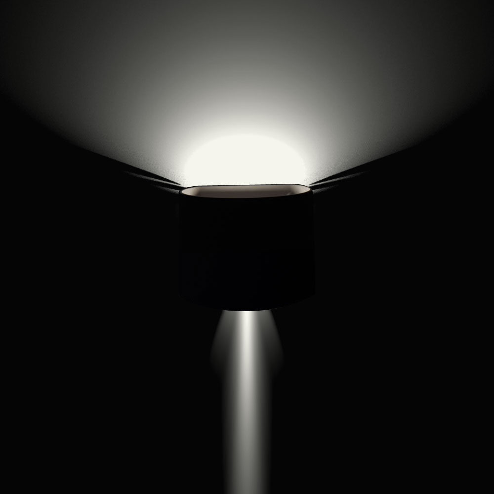 LED Αρχιτεκτονικό Φωτιστικό - Μαύρο - Image 5