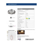 ΣΠΟΤ ΟΡΟΦΗΣ LED NADIA  4200Κ 1W - Image 2
