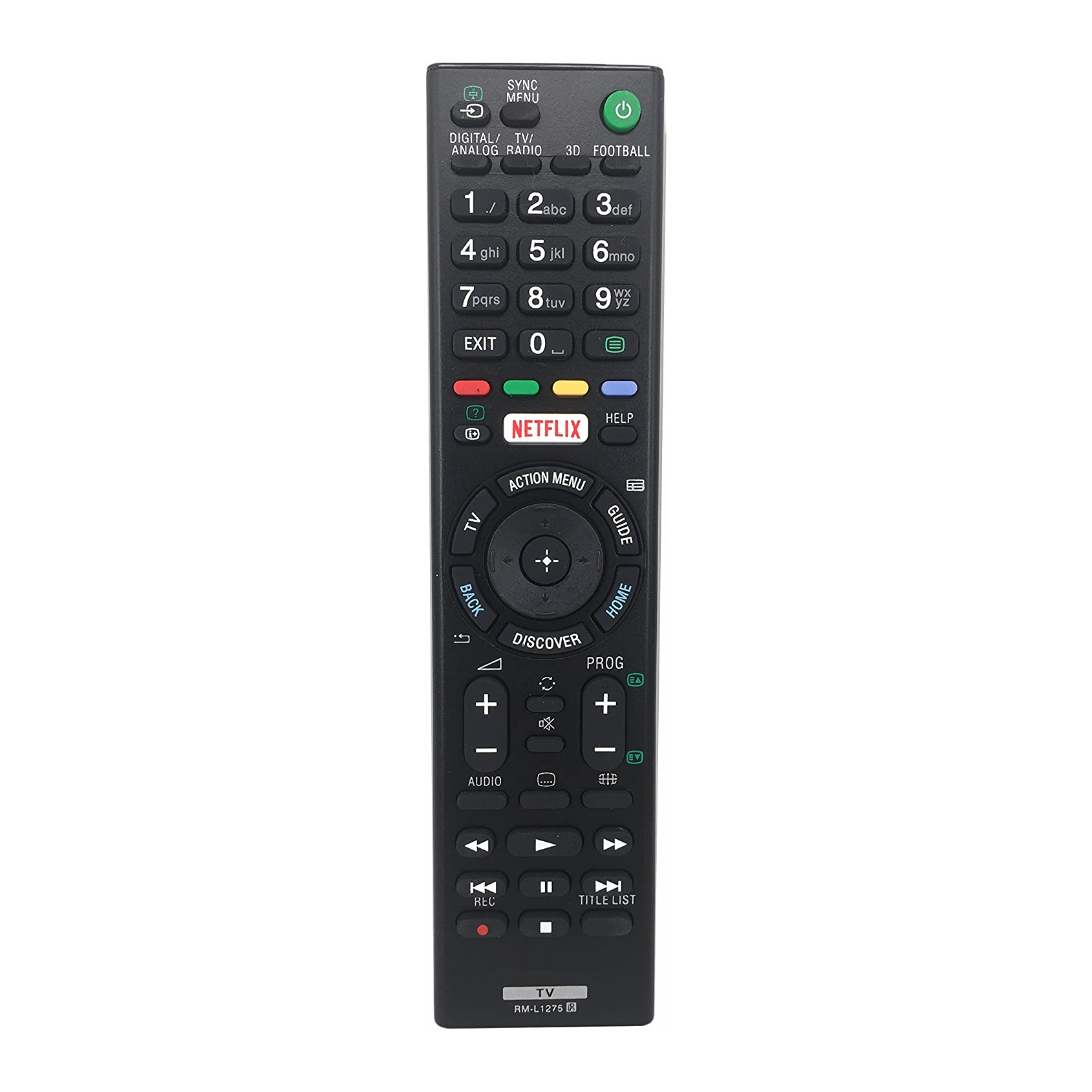 RM-L1275 ΤΗΛΕΧΕΙΡΙΣΤΗΡΙΟ SONY NETFLIX RM-L1275 - Image 1