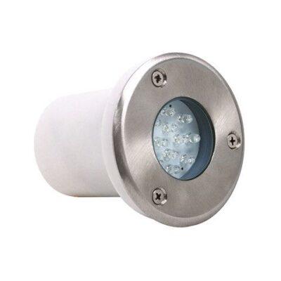 ΦΩΤΙΣΤΙΚΟ ΣΠΟΤ ΧΩΝΕΥΤΟ LED SMD 1.2W 230V ΧΡΩΜΙΟ ΣΤΡΟΓΓΥΛΟ ΛΕΥΚΟ ΦΩΣ ΣΤΕΓΑΝΟ IP67 SAFIR