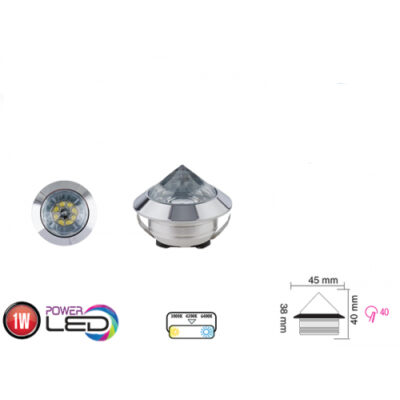 ΣΠΟΤ ΟΡΟΦΗΣ LED NADIA  4200Κ 1W