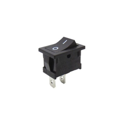 ΔΙΑΚΟΠΤΗΣ ROCKER MINI 2P ON-OFF 6A/250V ΜΑΥΡΟΣ RK2-16