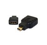 ΑΝΤΑΠΤΟΡΑΣ HDMI F - MICRO HDMI M, DETECH, ΜΑΥΡΟ - Image 2