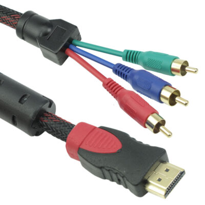 ΚΑΛΩΔΙΟ HDMI ΣΕ 3RCA 1,8m  18188