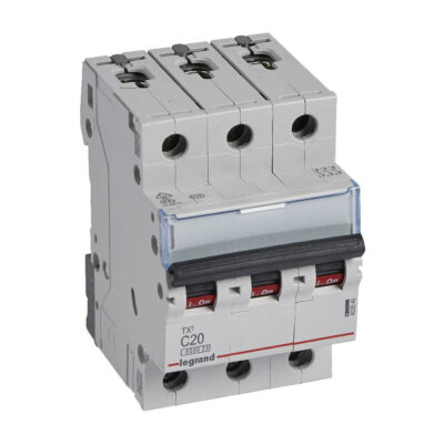 ΑΥΤΟΜΑΤΗ ΑΣΦΑΛΕΙΑ 6kA C 3P 20A TX3