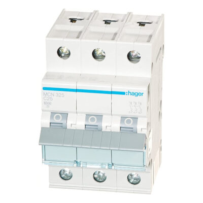 ΑΥΤΟΜΑΤΗ ΑΣΦΑΛΕΙΑ HAGER 3P C 25 6kA MCN325