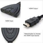 HDMI SWITCH BOX ΜΕ 3 ΕΙΣΟΔΟΥΣ HDMI ΣΕ 1 ΕΞΟΔΟ HDMI - Image 2