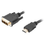 ΚΑΛΩΔΙΟ HDMI ΑΡΣΕΝΙΚΟ ΣΕ DVI-D Dual ΑΡΣΕΝΙΚΟ 5m - Image 2