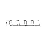 ΣΠΙΡΑΛ ΚΑΛΩΔΙΟΥ 2M 15mm CHT-15A CHS - Image 3
