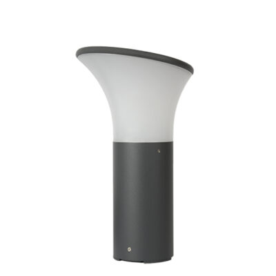 GRF965 ΦΩΤΙΣΤΙΚΟ ΚΟΛΩΝΑΚΙ 30CM E27 23W ΓΚΡΙ ΕΞΩΤΕΡΙΚOY ΧΩΡΟΥ