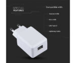 ΦΟΡΤΙΣΤΗΣ – ΑΝΤΑΠΤΟΡΑΣ ΤΑΞΙΔΙΟΥ USB ΛΕΥΚΟ - Image 4