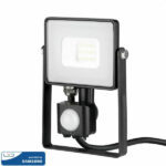 ΠΡΟΒΟΛΕΑΣ LED 10W 800Lm ΜΕ ΑΝΙΧΝΕΥΤΗ ΚΙΝΗΣΗΣ IP65 6400K