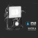 ΠΡΟΒΟΛΕΑΣ LED 10W 800Lm ΜΕ ΑΝΙΧΝΕΥΤΗ ΚΙΝΗΣΗΣ IP65 6400K - Image 3