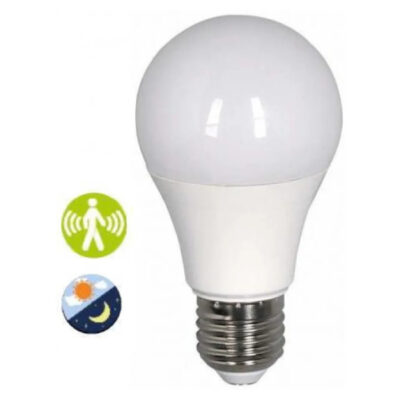 ΛΑΜΠΑ LED E27 8W 4000K ΜΕ ΑΝΙΧΝΕΥΤΗ ΚΙΝΗΣΗΣ