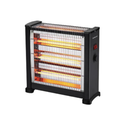 ΘΕΡΜΑΣΤΡΑ ΧΑΛΑΖΙΑ 2800W ΜΑΥΡΗ 3FACE ΜΕ ΘΕΡΜΟΣΤΑΤΗ