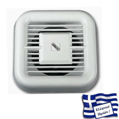 ΕΠΙΤΟΙΧΟΣ ΕΞΑΕΡΙΣΤΗΡΑΣ ΜΠΑΝΙΟΥ 100mm ΛΕΥΚΟΣ