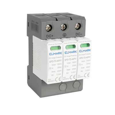 ΑΝΤΙΚΕΡΑΥΝΙΚΑ T2 3P SPD DC 1500V 40kA