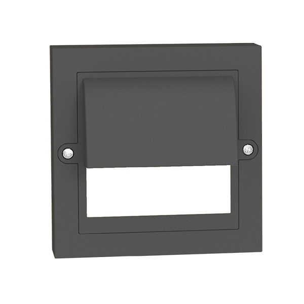 6BL GRF303 LED ΑΠΛΙΚΑ ΕΞ. ΧΩΡΟΥ 6W 4000K IP65 ΜΑΥΡΟ - Image 1