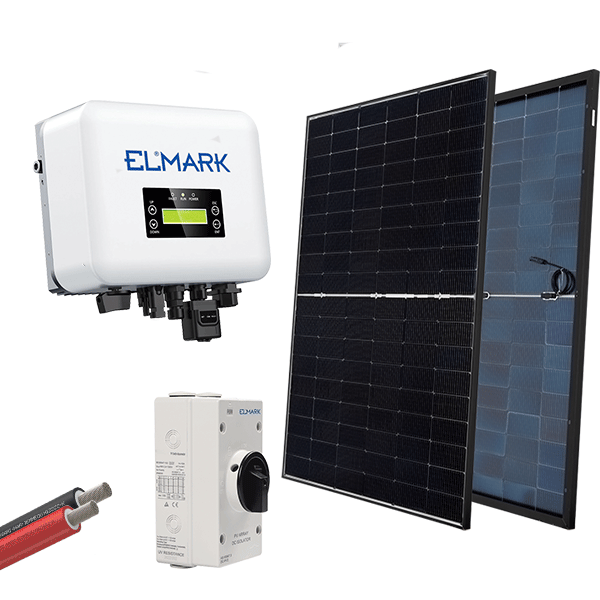 6E ON GRID SOLAR SYSTEM SET 1P/3KW WITH PANEL 430W - Image 1