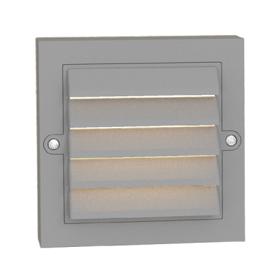 GRF304 LED ΑΠΛΙΚΑ ΕΞ. ΧΩΡΟΥ 6W 4000K IP65 ΓΚΡΙ