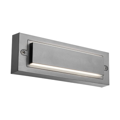 GRF302 LED ΑΠΛΙΚΑ ΕΞ. ΧΩΡΟΥ 6W 4000K IP65 ΓΚΡΙ