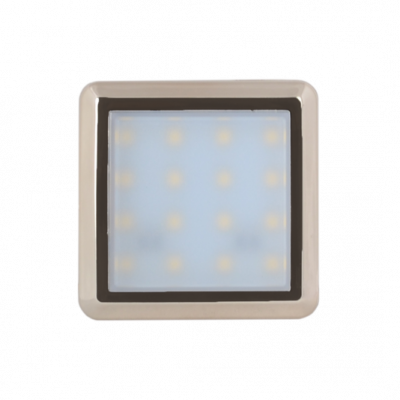 LED ΕΠΙΠΛΟΥ CAB-16 1W SMD3528 2700-3000K 12V 52MM/52MM