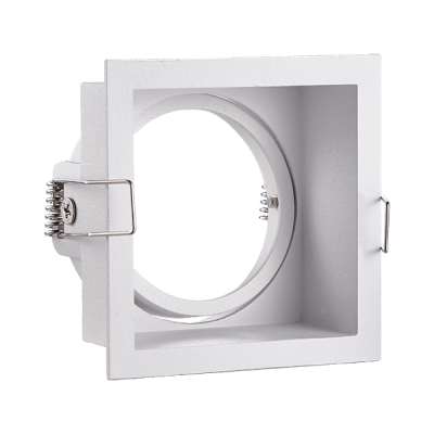 ΡΥΘΜΙΖΟΜΕΝΟ ΠΛΑΙΣΙΟ А6215  ΓΙΑ ΒΑΣΗ LED 13W AND 18W, ΛΕΥΚΟ