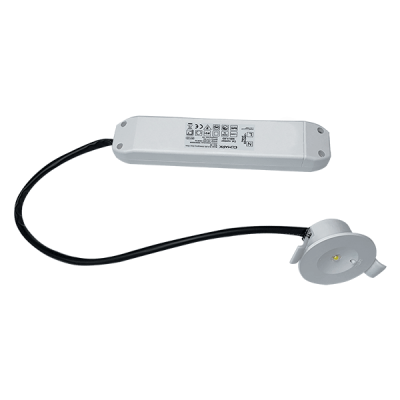 LED ΣΠΟΤ 3W 6000K 230V D80 ΜΕ ΜΠΑΤΑΡΙΑ ΑΣΦΑΛΕΙΑΣ