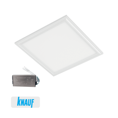 LED ΠΑΝΕΛ ΓΙΑ ΓΥΨΟΣΑΝΙΔΑ 48W 6400K 595x595mm  IP54+KIT ΑΣΦΑΛΕΙΑΣ