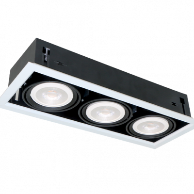 ΦΩΤΙΣΤΙΚΟ QUAD312 12W 3XE27 4000K ΛΕΥΚΟ